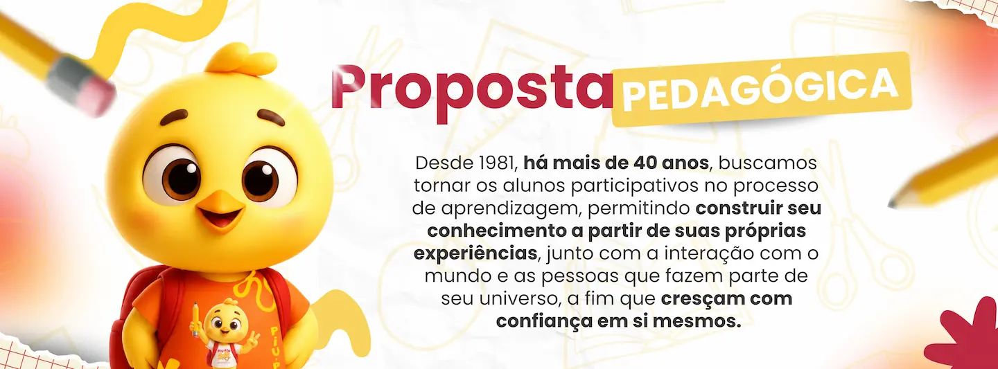 Matrículas 2026 - Garanta a vaga do seu filho na Escola Piu Piu