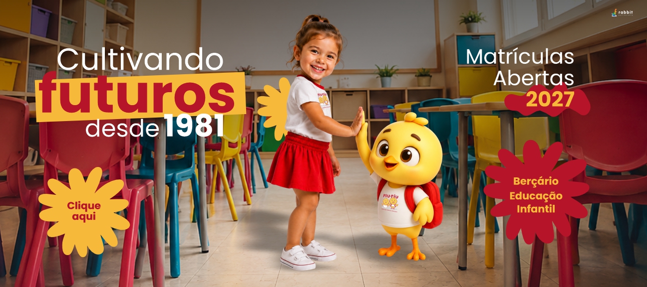 matrículas 2027 - Garanta a vaga do seu filho na Escola Piu Piu