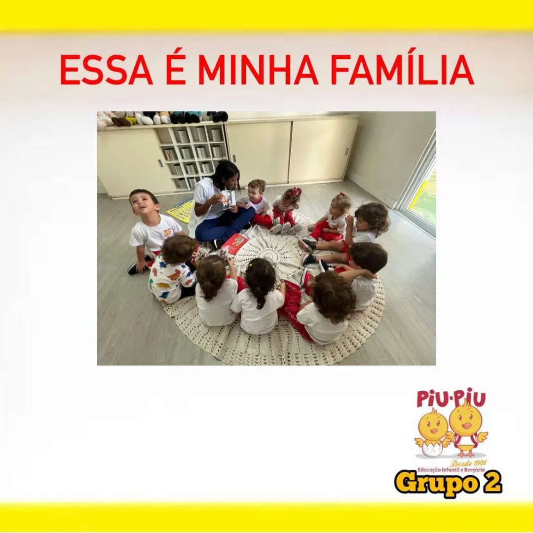 Atividades lúdicas na Escola Piu Piu