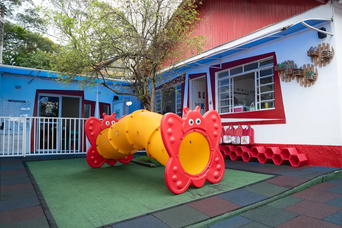 Crianças aprendendo na Unidade Infantil Piu Piu - Morumbi